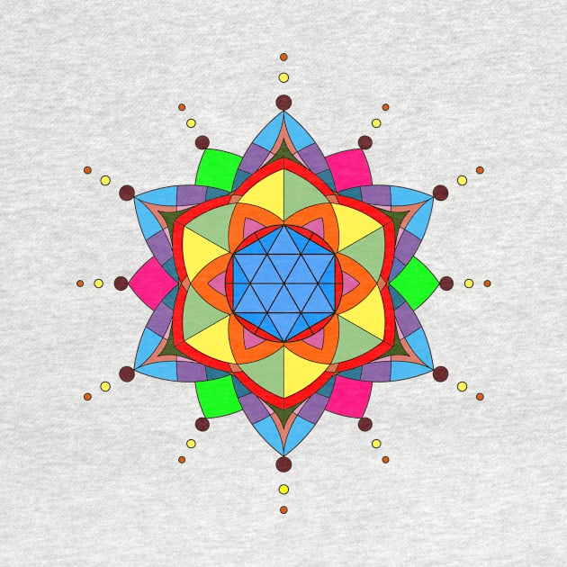 Sacred Geometry Mandala Art by ukrsot